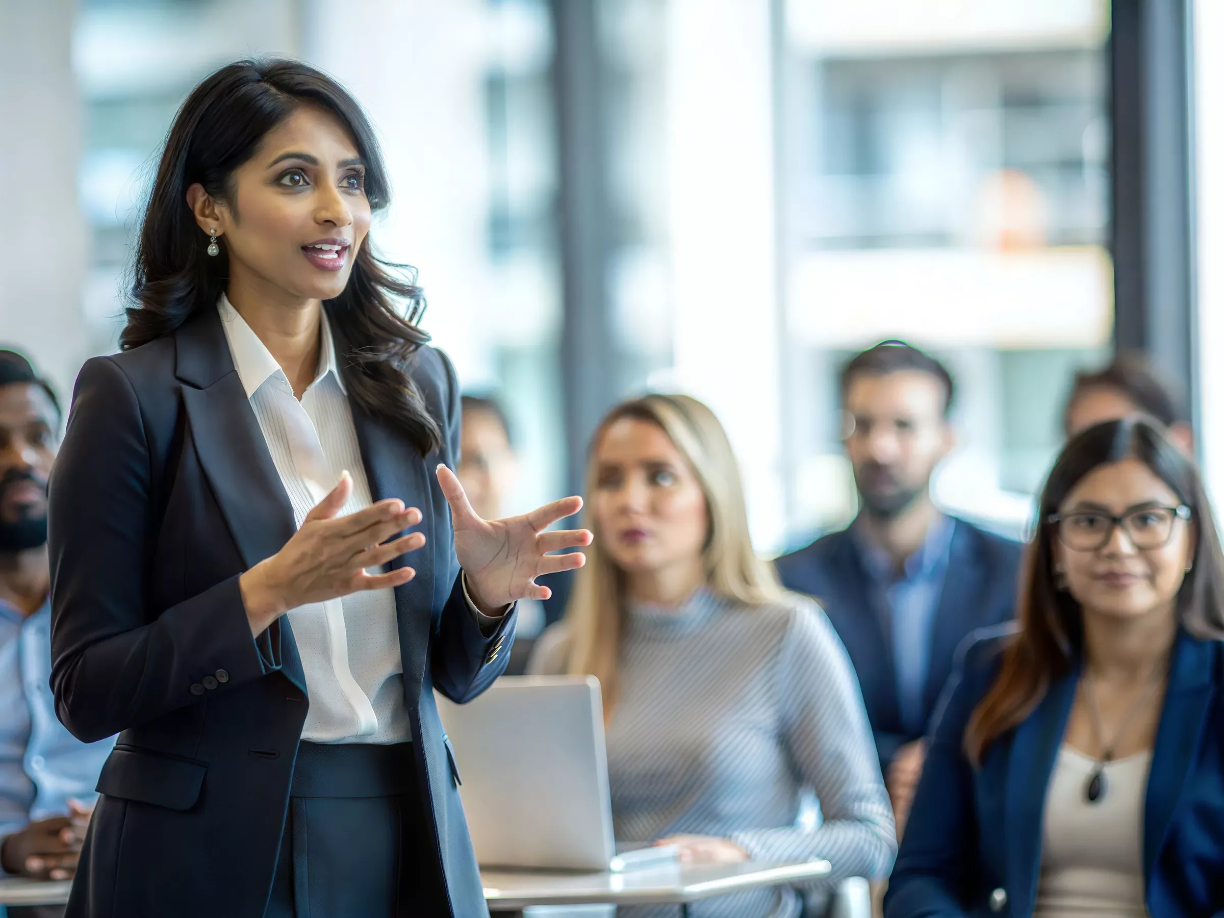 Workplace training session
